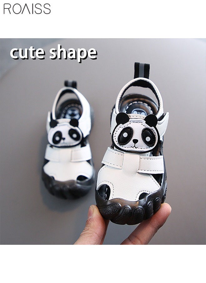 Baby Sandals Panda Pattern Girls and Boys Cartoon Beach Shoes Anime New Summer Toddler Shoe