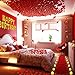 Charnoel Red and Gold Happy Birthday Balloons Decorations Happy Birthday Letter Balloons Banner with 24pcs Flameless LED Candles and 2000pcs Artificial Rose Petals for Women Men Room Party Decorr - Image 4