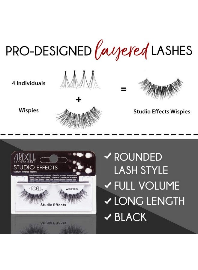 Ardell Studio Effects Wispies Black, 4 Pack - Image 5