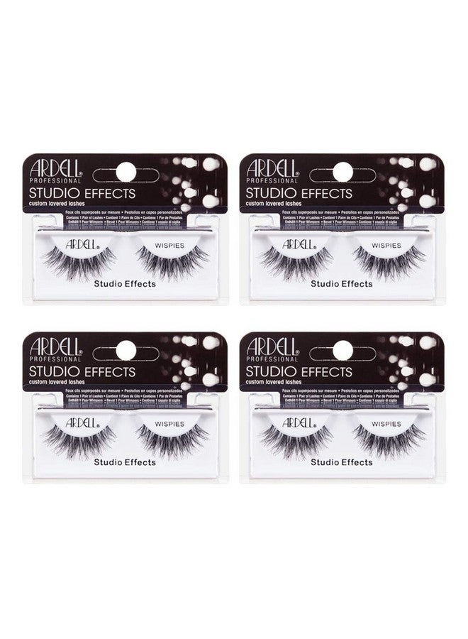 Ardell Studio Effects Wispies Black, 4 Pack - Image 1