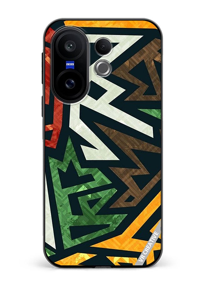 Protective Case Cover For Vivo X200 FE Art Design Multicolour