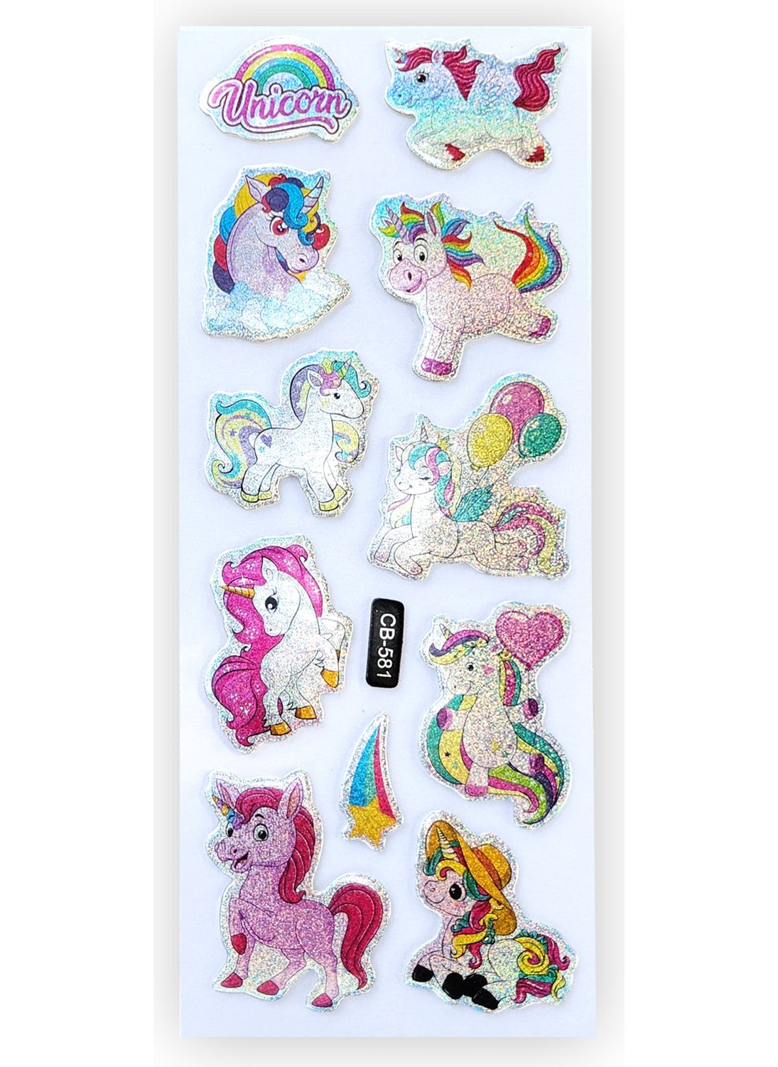 Glitter Unicorn Kids Sticker Labels Stickers - pzsku/Z4ED84D12E4FE9585B6F1Z/45/_/1731089560/8582cb25-f3f4-4f34-9852-8b4d2b16d43e