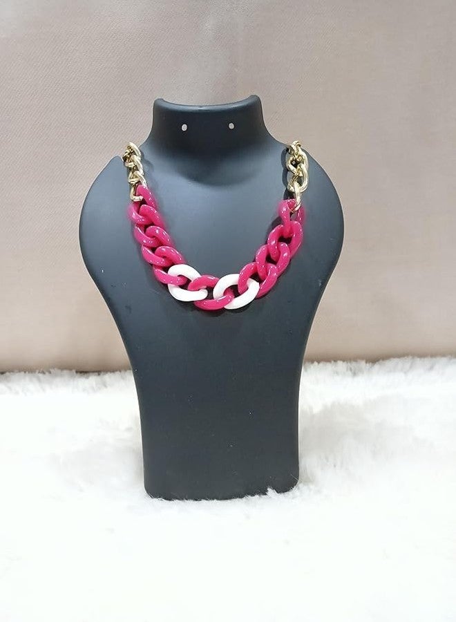 morel JEWELS BLACK PLASTIC NECKLACE JEWELRY STAND 8 INCH JEWELLERY NECKLACE DISPLAY STAND BLACK FOR NECK CHAIN MOTI MALA DISPLAY STAND. PACK 12 (NECK-STAND-8INCH-BLACK-PACK12) - Image 4