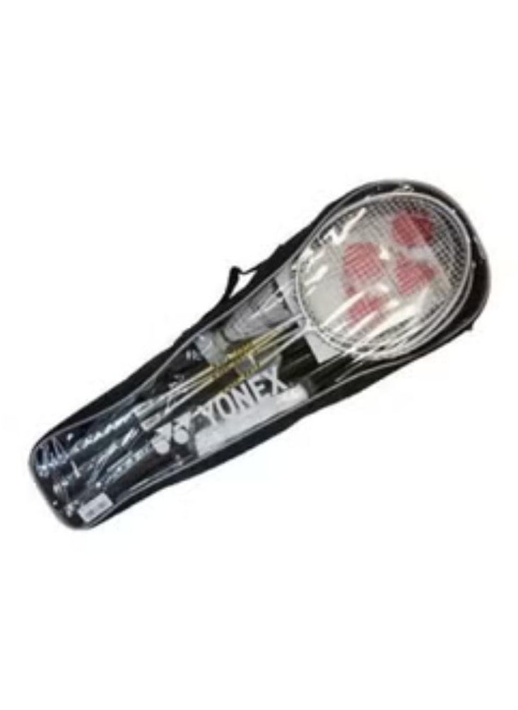 Yonex - Badminton Racket Set (4 Rackets,2 Shuttle And Net) - Image 1