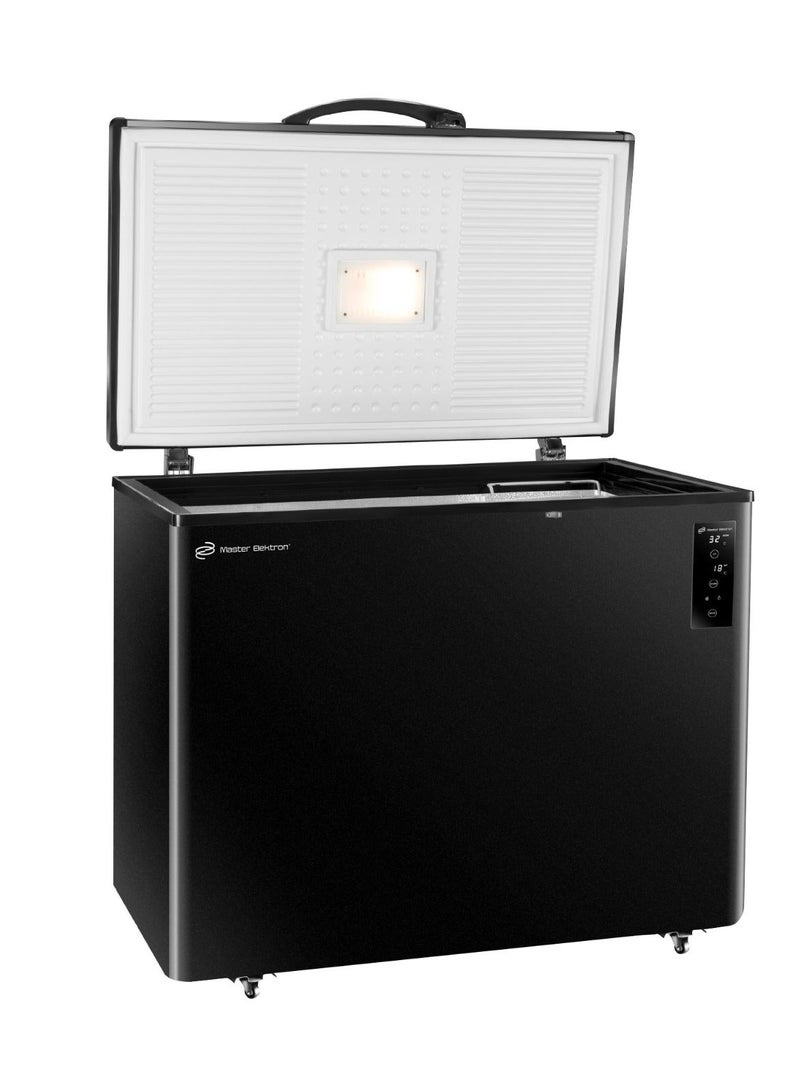 Master Elektron CHF-250BS 250 Liter Horizontal Deep Freezer, Smart Digital Display, Super Fast Freezing, Child Lock, Non-Stick Interior, Black - Image 2