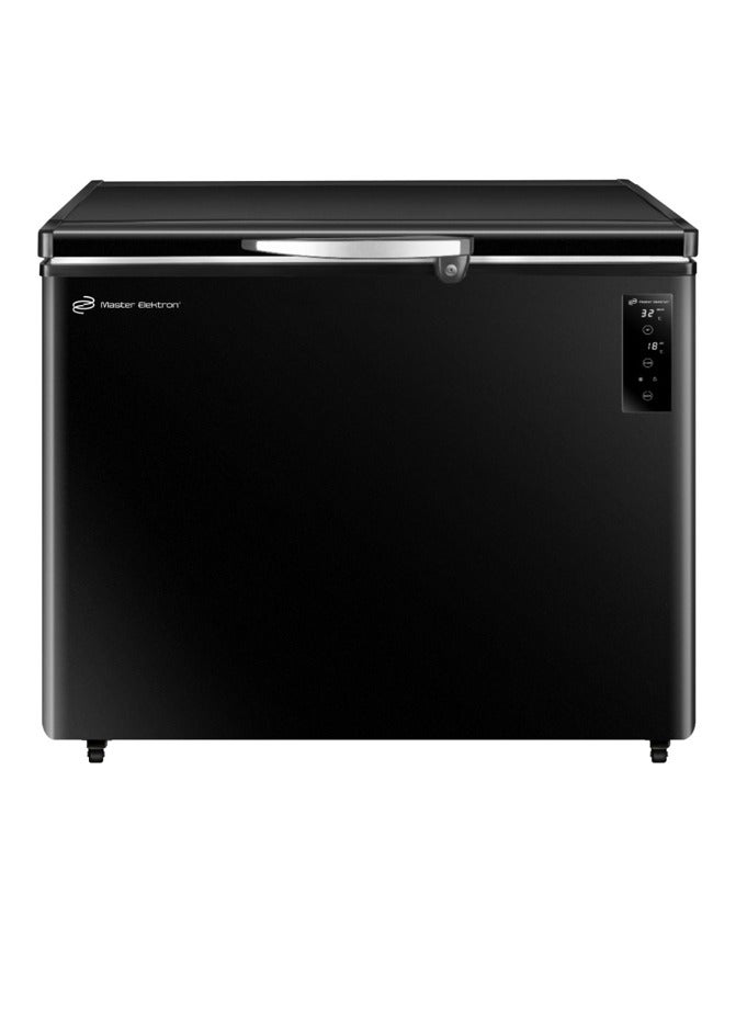 Master Elektron CHF-250BS 250 Liter Horizontal Deep Freezer, Smart Digital Display, Super Fast Freezing, Child Lock, Non-Stick Interior, Black - Image 1