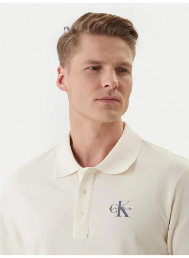 Calvin Klein Jeans  Casual Monologo Polo for Men | Best Price UAE