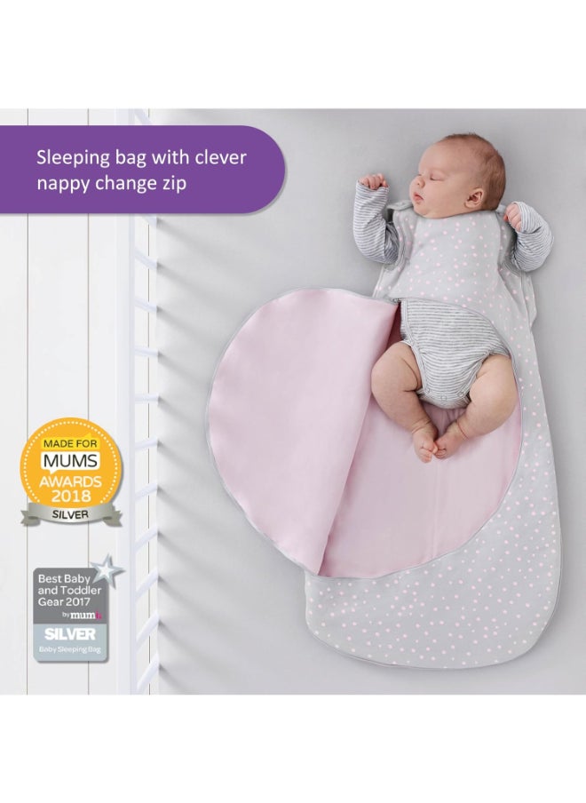 Snuz - كيس نوم للأطفال مزود بسحاب لسهولة تغيير الحفاض من 0 إلى 6 أشهر، 2.5 توغ - Image 1