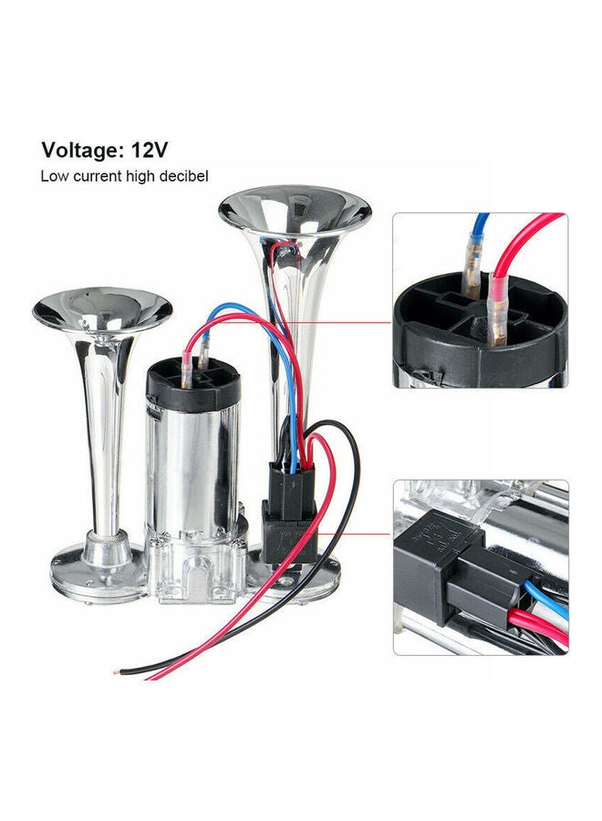 Loquat Electric Horn Loudspeaker Dual Trumpet - Image 3