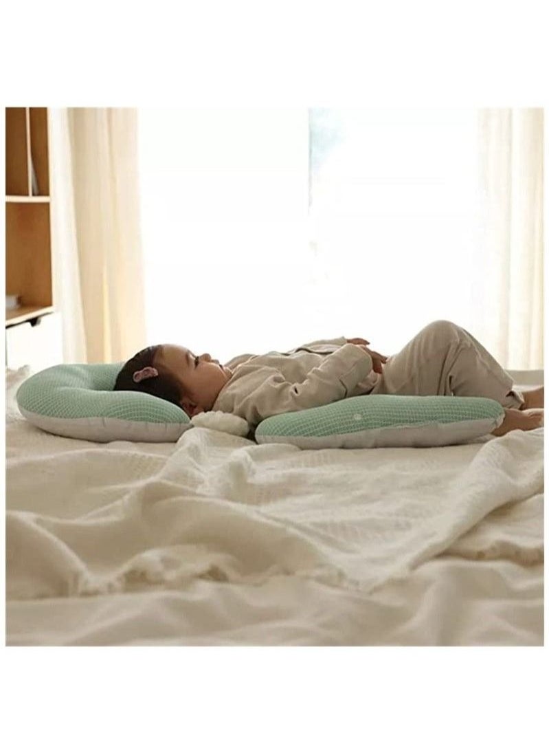 MIXDE - Detachable Baby Head Shaping Pillow,Preventing Flat Head Syndrome,,PE hose shaping pillow,For 0-36 Months Infant - Image 1