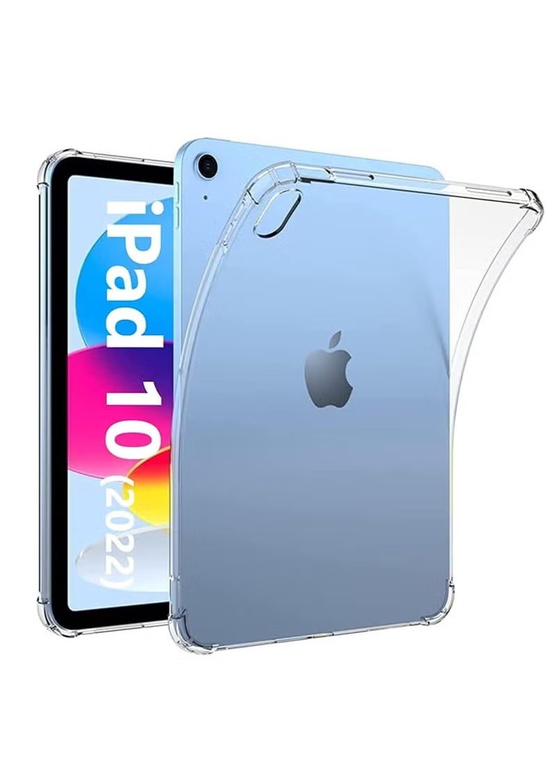 UMIXPRO IPad 10.9 Case Compatible with iPad 2022 Apple iPad 10th Gen 10.9 inches 2022 Case Cover Corner Protection Bumper Soft Silicone Shockproof Ultra Slim Anti Scratch - Image 1