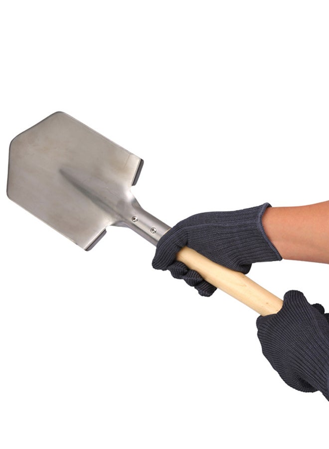 DPT Cut resistant gLoves, GLoves are used to work safeLy, used for cutting, Gray, Size 25 Cm  - Image 2