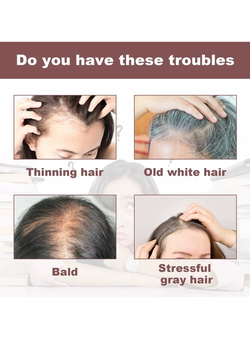 EELHOE Solid Shampoo Piece, Natural Polygonum Multiflorum Hair Soap, Polygonum Shampoo Bar, Hair Blackout Shampoo Bar, Anti-Hair Loss Shampoo Bar, Prevents Hair Loss for Men and Women - Image 4