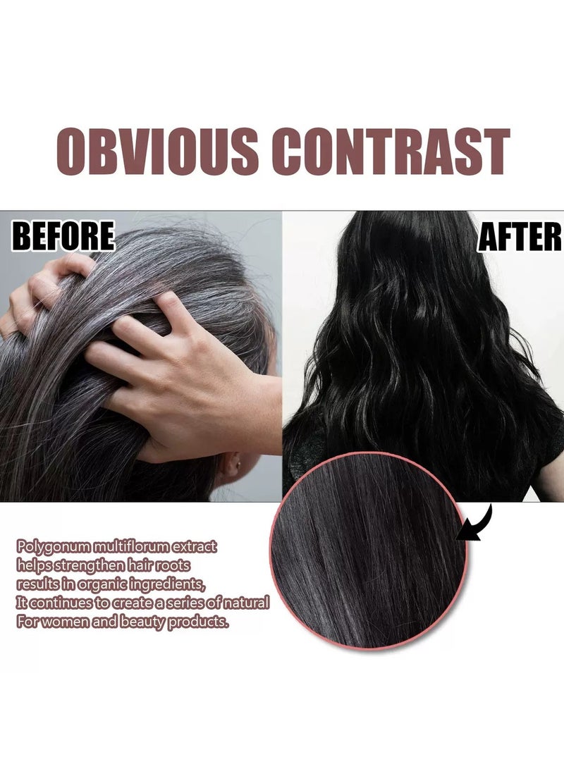 EELHOE Solid Shampoo Piece, Natural Polygonum Multiflorum Hair Soap, Polygonum Shampoo Bar, Hair Blackout Shampoo Bar, Anti-Hair Loss Shampoo Bar, Prevents Hair Loss for Men and Women - Image 5