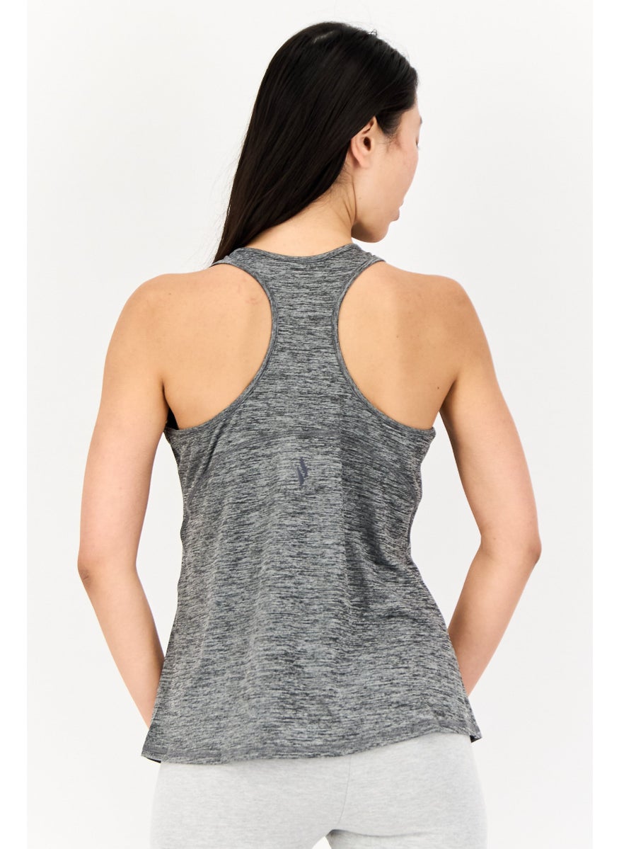 SKECHERS Women Sportswear Fit Training Tank Top, Grey  - Image 3