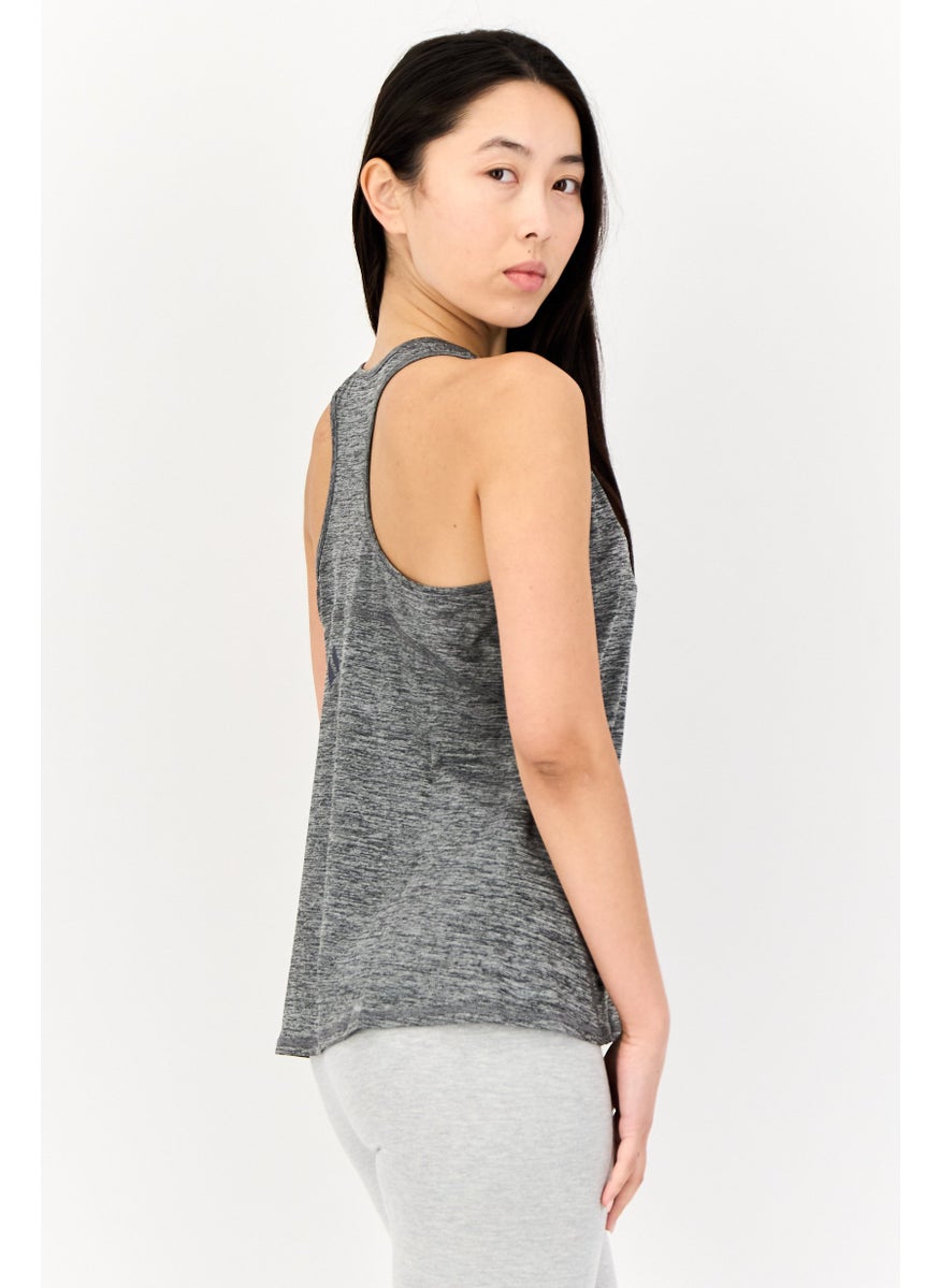 SKECHERS Women Sportswear Fit Training Tank Top, Grey  - Image 2