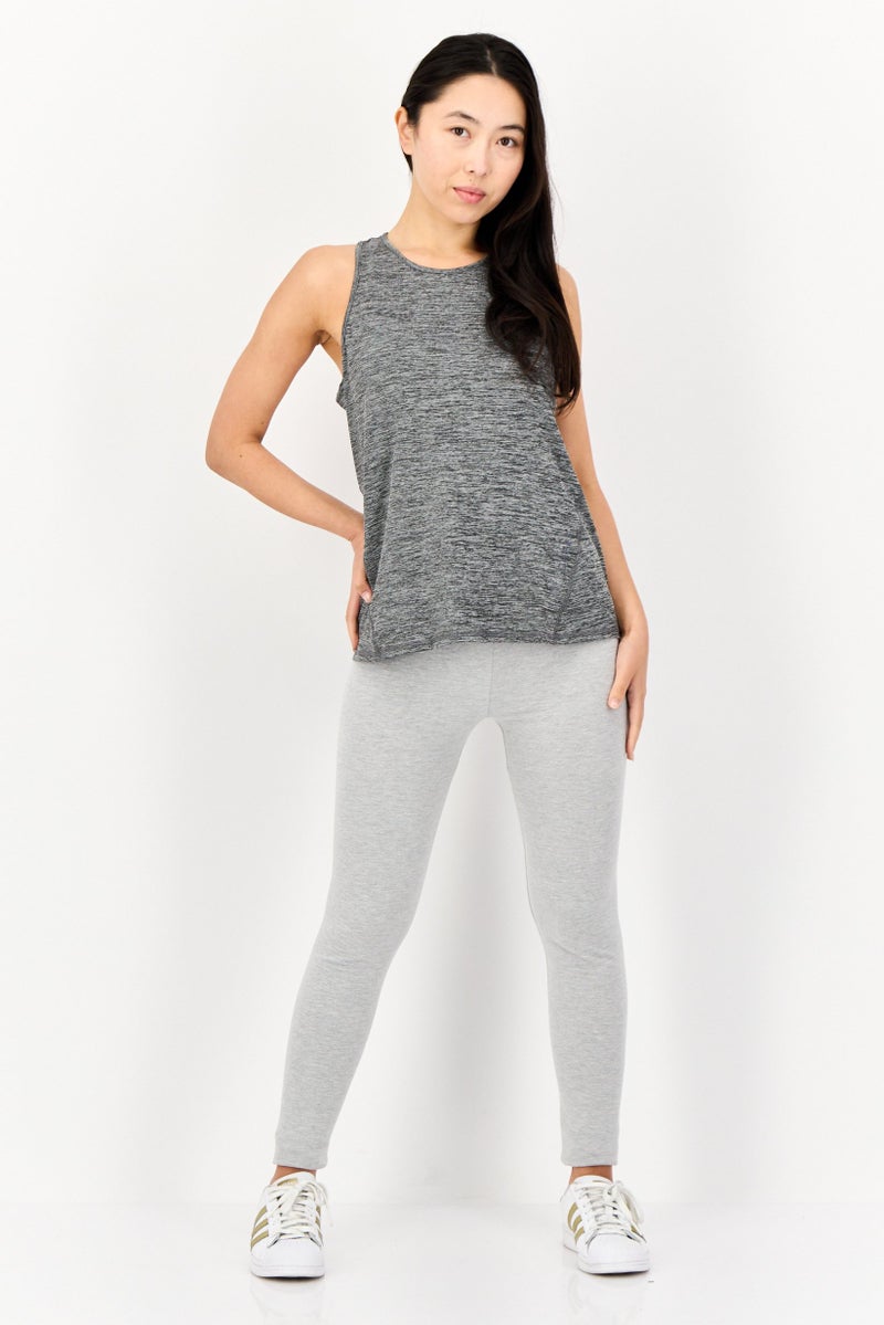 SKECHERS Women Sportswear Fit Training Tank Top, Grey - Image 4