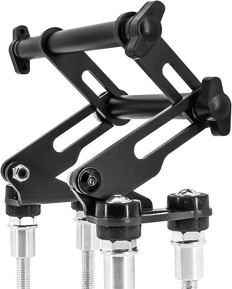 QASULER Motorcycle Phone Holder Bracket - Image 1