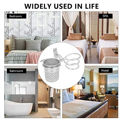 Rotekt Hair-Dryer Stand, Bathroom Hair Dryer Holder Stand Wall Mounted Organizer Multipurpose Rack(01) - Image 5