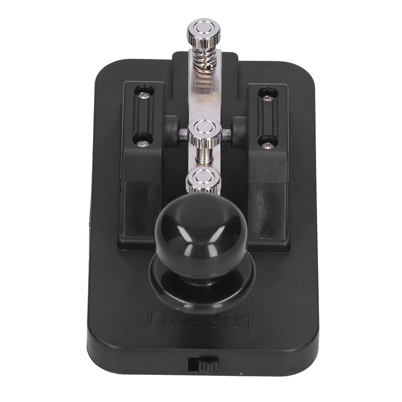 Morse Code Key, ABS Telegraph Tapper Manual Practice Tool Trainer, Telegraph Tapper Telegraph Key with Buzzer, Morse Code Telegraph Key for Beginner - Image 5