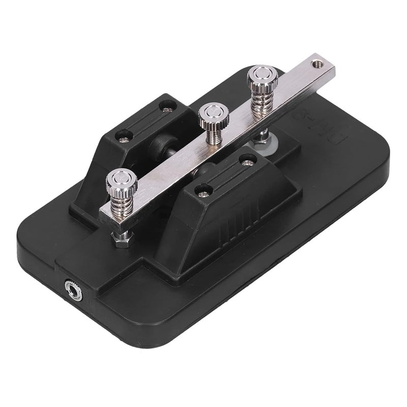 Morse Code Key, ABS Telegraph Tapper Manual Practice Tool Trainer, Telegraph Tapper Telegraph Key with Buzzer, Morse Code Telegraph Key for Beginner - Image 4