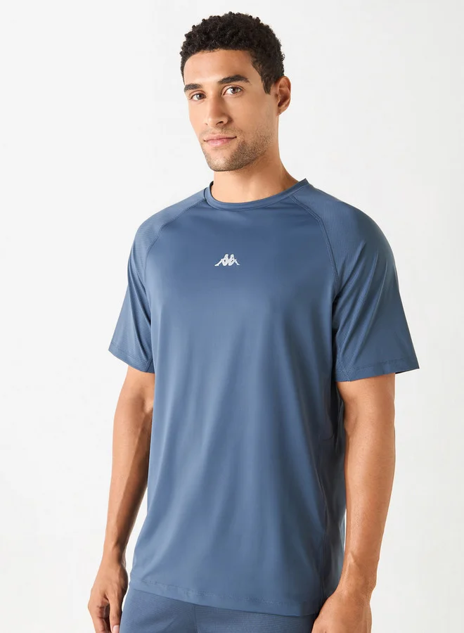 Kappa Logo Detail T-shirt with Short Sleeves