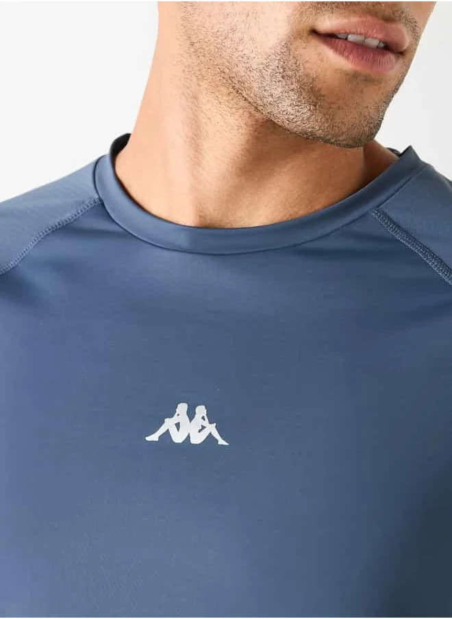 Kappa Kappa Logo Detail T-shirt with Short Sleeves