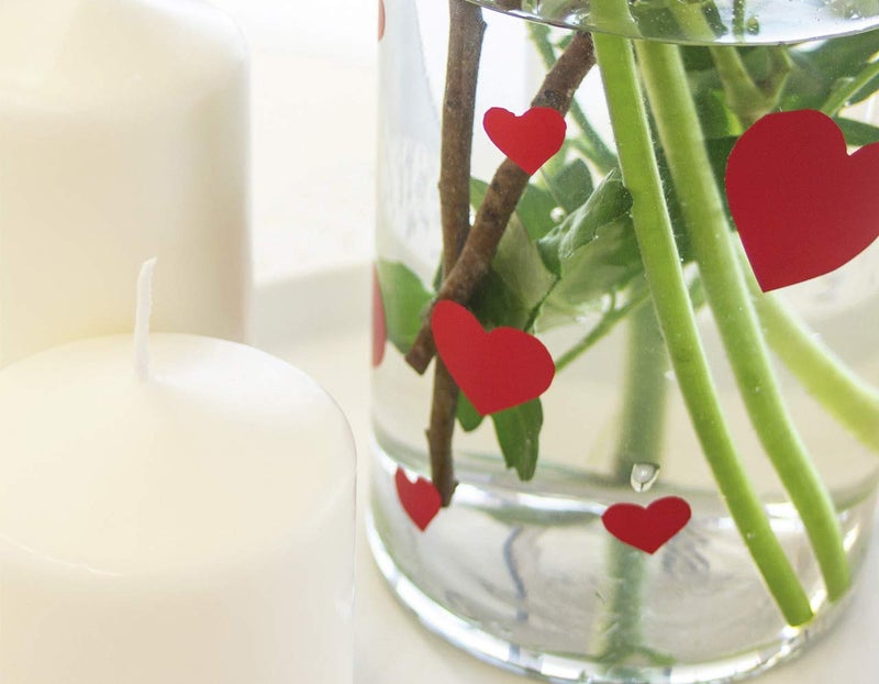 d-c-fix 346-0637 Decorative Self-Adhesive Film, Matte Red, 17" x 78" Roll - Image 4