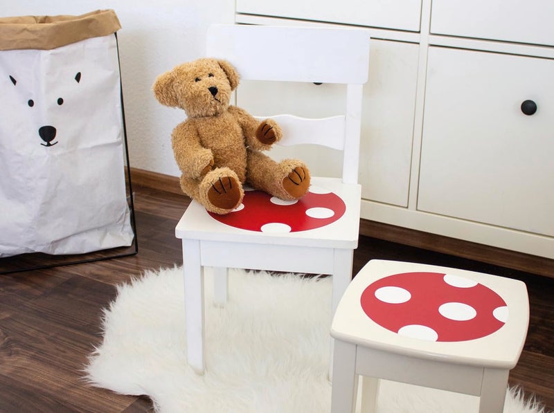 d-c-fix 346-0637 Decorative Self-Adhesive Film, Matte Red, 17" x 78" Roll - Image 3