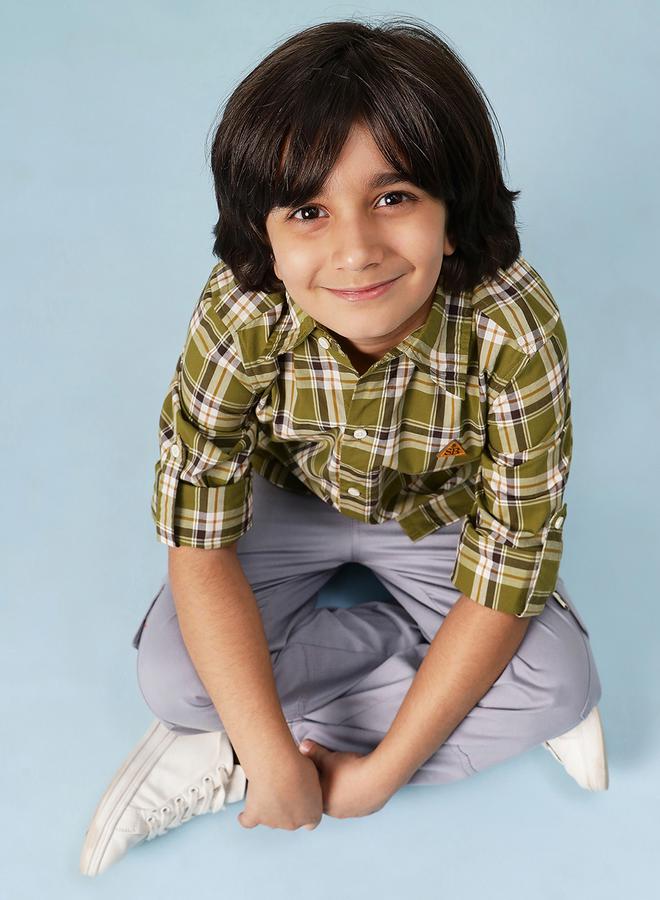 Stylo Bug Checked Long Sleeve Shirt - Image 2