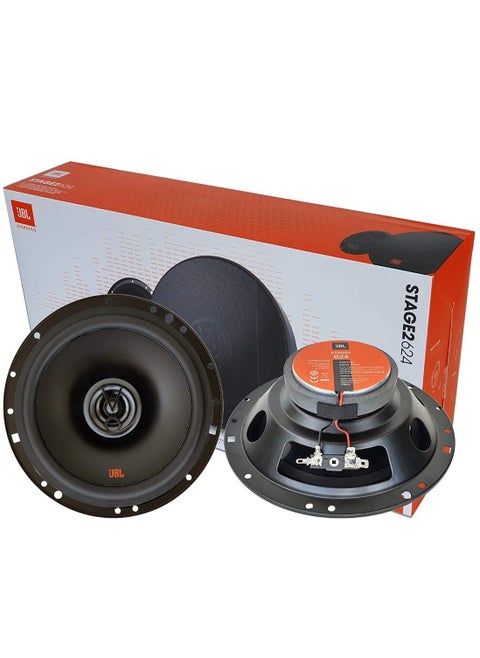 JBL Stage2 624 6 Inch Two Way Coaxial Car Speaker With Grids
