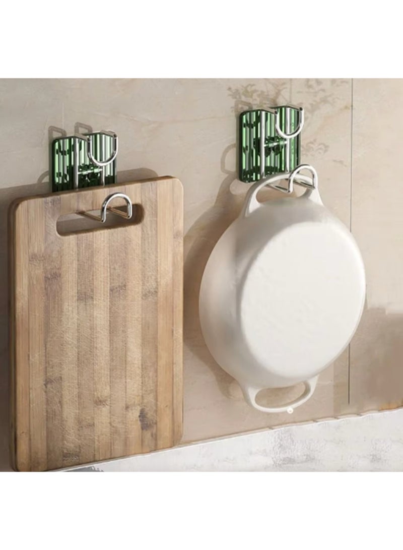 Wall Hook Easy to Clean Multifunctional Storage Hook Wall Hanging Adhesive Basin Hook - Image 3