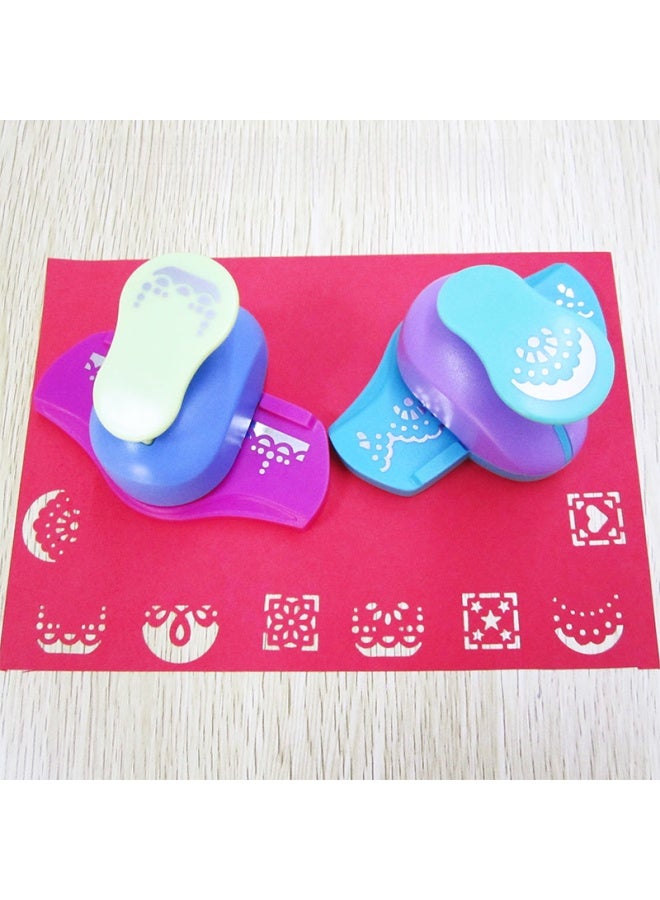 Large Children's Educational Flower Press Machine Diy Handmade Crafts Flower Edge Press Tool Toy/puzzle Type-Color:Three Ring Flower Belt (2.3cm Long And 1.3cm Wide)  - Image 5