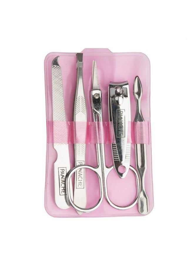 Panache Manicure Set Pink  - Image 1