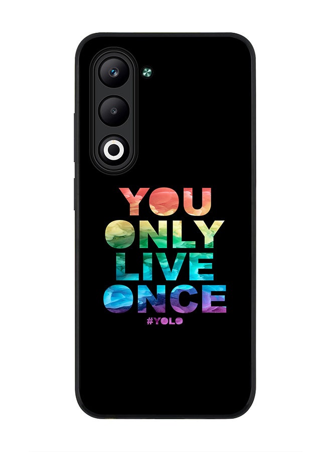 Stylizedd For Oppo A5 5G / A5 4G Case,Slim fit Camera Protection, Shockproof Thin Phone cover  - YOLO