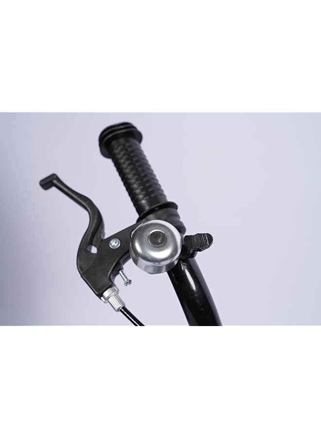 ماونتن جير دراجة أطفال بعمر 3 إلى 6 سنوات، مقاس 14 بوصة، لون كاكي - Image 3