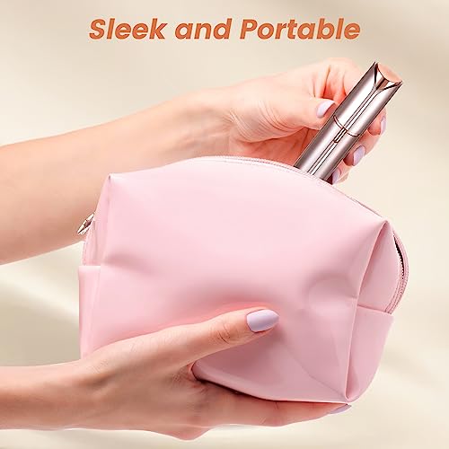 claities Facial Hair Remover for Women- as Seen on TV Painless Face Shaver -Mini Hair Remover, Electric Razor Shaver Portable Bikini Epilator for Lips, Chin, Armpit, Peach Fuzz, Fingers, Neck, Cheek(Champagne - Image 5