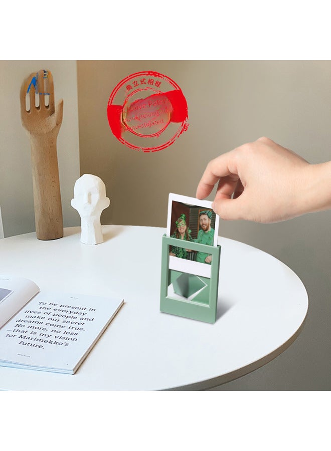 For 3 Inch Mini Classic Vertical Photo Frame Set Mini Morandi Color Photo Frame Set - Image 2