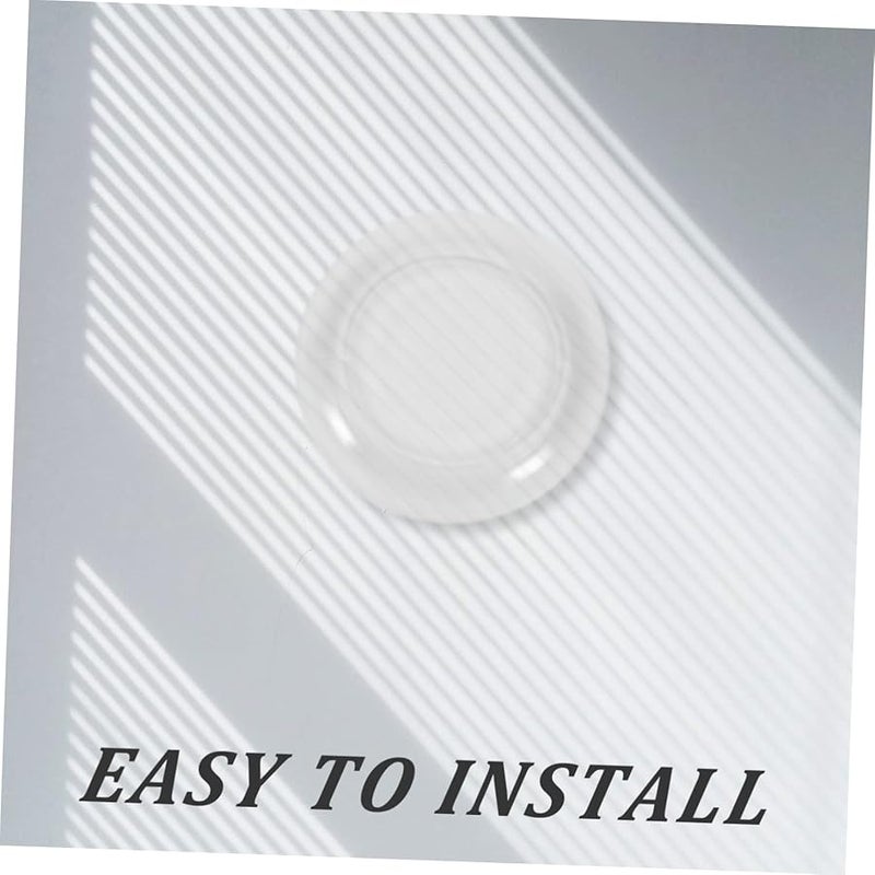 كابيلوك 5 قطع غطاء ثقب مكيف الهواء الأبيض تصميم سناب سهل التنظيف - Image 5