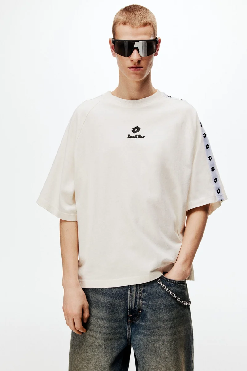 H&M Oversized Fit Cotton T-shirt