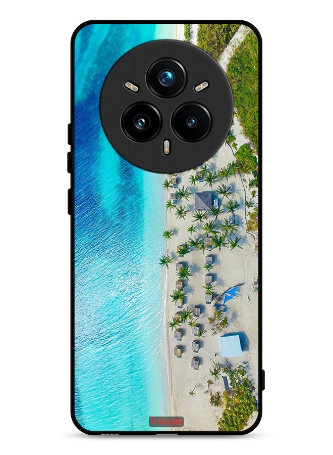 Tolwak Realme 14 Pro Plus 5G Protective Case Cover Beach
