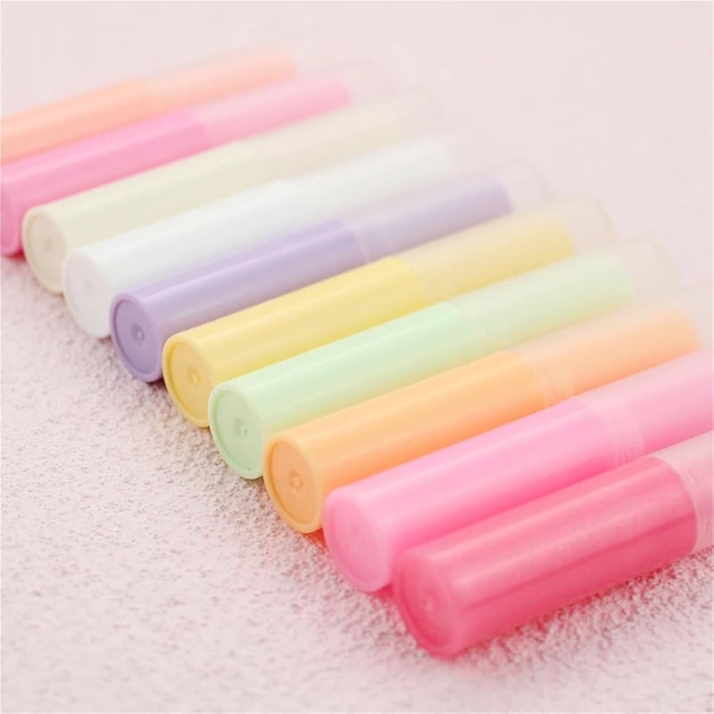 Empty Lip Balm Tubes 30/50/100pcs 4ml Lip Balm Container With Caps Portable Mini Empty Stick Tube Lipstick Travel Cosmetic Containers(Beige,50pcs) - Image 4
