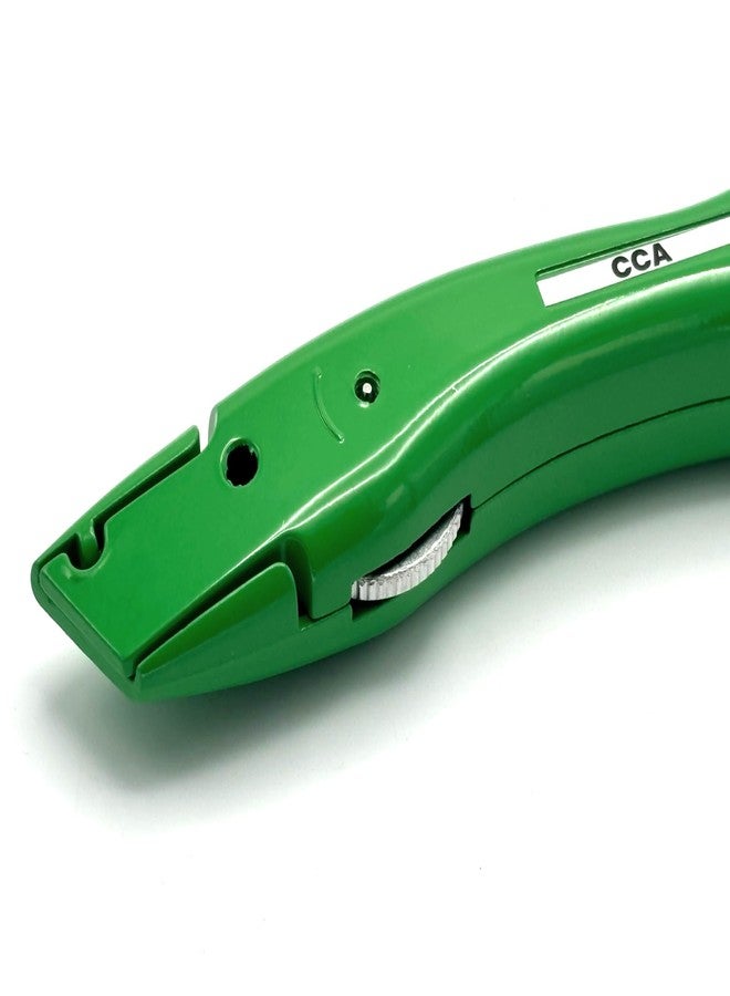 سي سي أيه أداة قطع السجاد الخضراء من CCA مع حامل أخضر للمُثبِّت المحترف والمُثبِّت الذاتي - Image 5