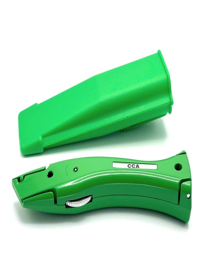 سي سي أيه أداة قطع السجاد الخضراء من CCA مع حامل أخضر للمُثبِّت المحترف والمُثبِّت الذاتي - Image 1