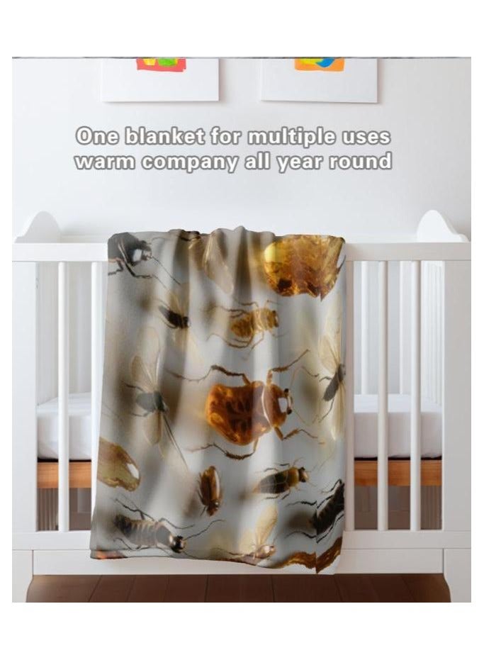 general Children's or student cartoon flannel thin blanket (warm and comfortable, suitable for sleep, games) 100cm*150cm - Image 1