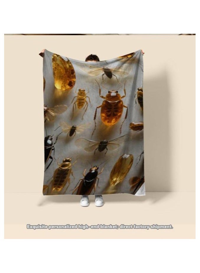 general Children's or student cartoon flannel thin blanket (warm and comfortable, suitable for sleep, games) 100cm*150cm - Image 3