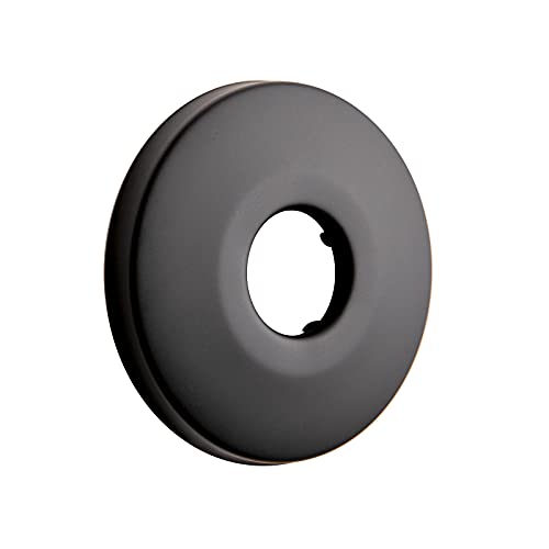 OFFO Shower Arm Flange 2.5" in Outer Diameter Replacement Shower Head Arm Escutcheon Plate Suitable for Most Brands Shower Head Arms, Matte Black - Image 1