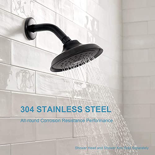 OFFO Shower Arm Flange 2.5" in Outer Diameter Replacement Shower Head Arm Escutcheon Plate Suitable for Most Brands Shower Head Arms, Matte Black - Image 3