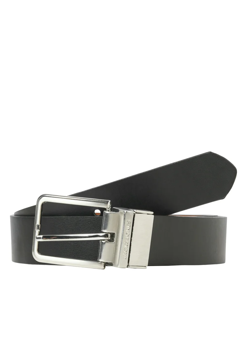JACK & JONES  Reversible Hole Allocated Belt for Men | Best Price UAE