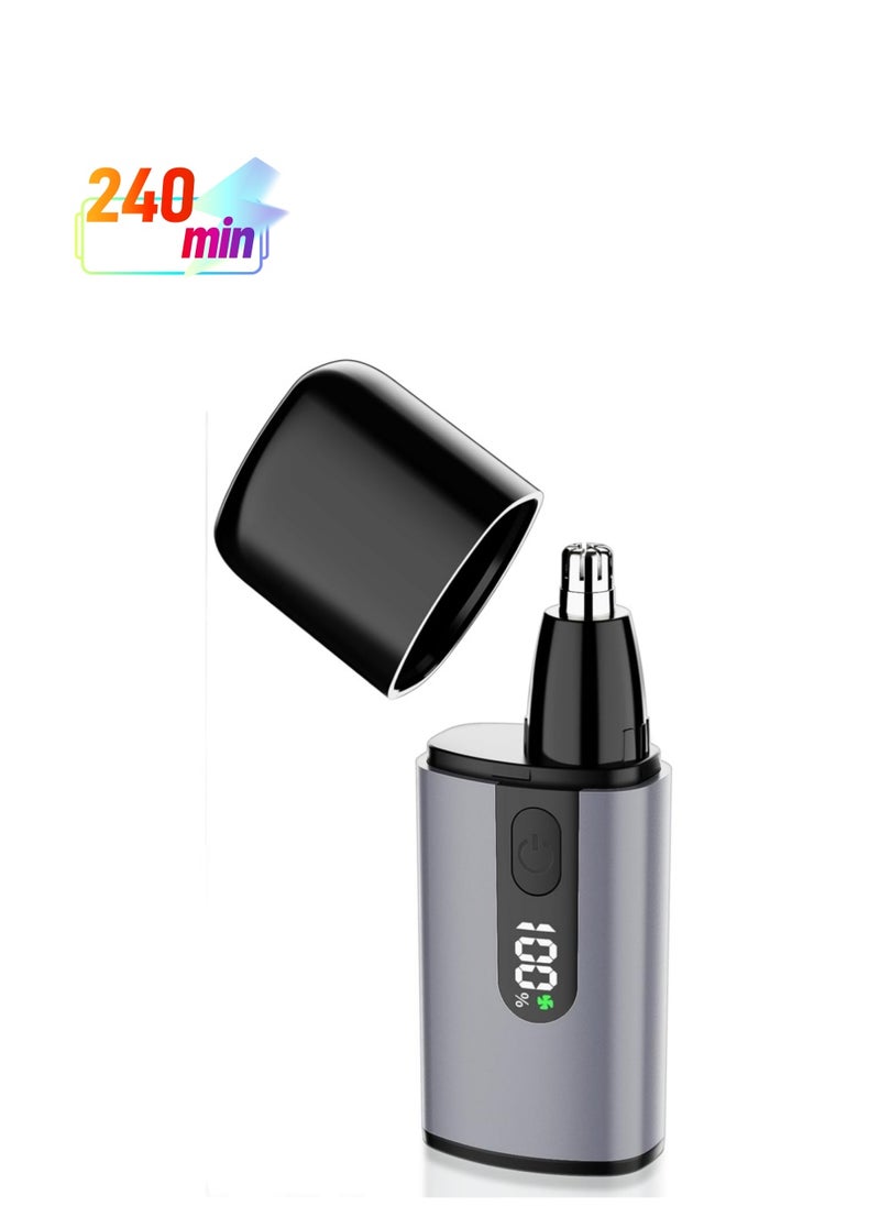Generic Hair Trimmer, Ear and Nose Hair Trimmer for Men with Fast Charging Built-in Battery, Dual Edge Blade, High-Speed 8000rpm Motor, LCD, Portable Nose Hair Trimmer for Women  - Image 1